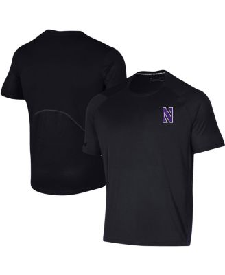 Men's Black Northwestern Wildcats 2021 Sideline Training Performance T ...
