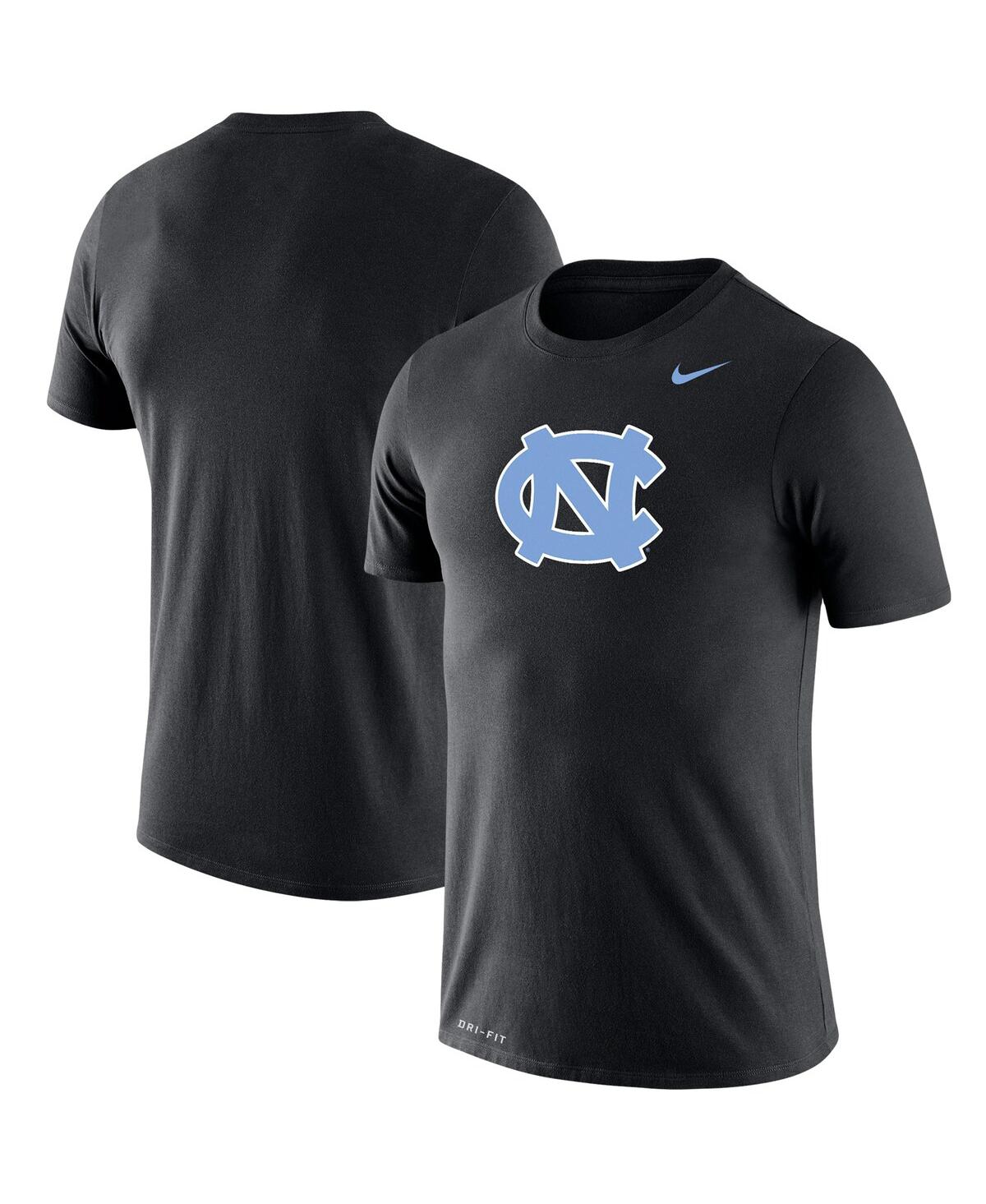 Men's Black North Carolina Tar Heels School Logo Legend Performance T-shirt