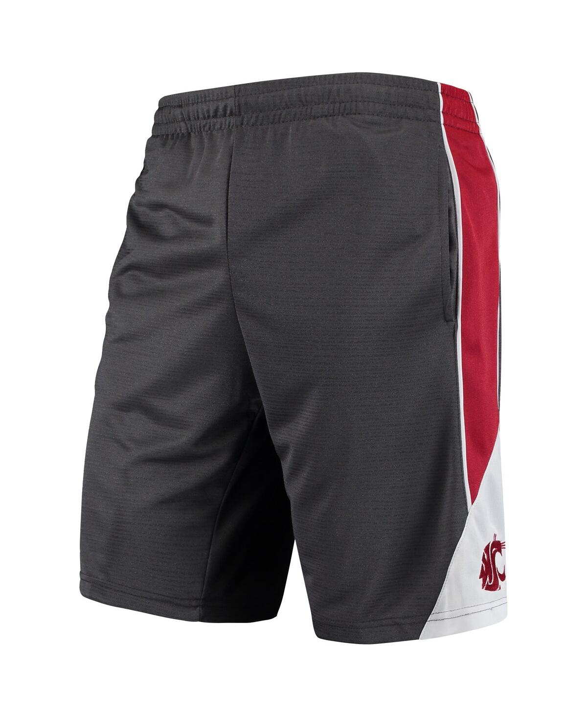 Men'sWashington State Cougars Turnover Team Shorts - Charcoal