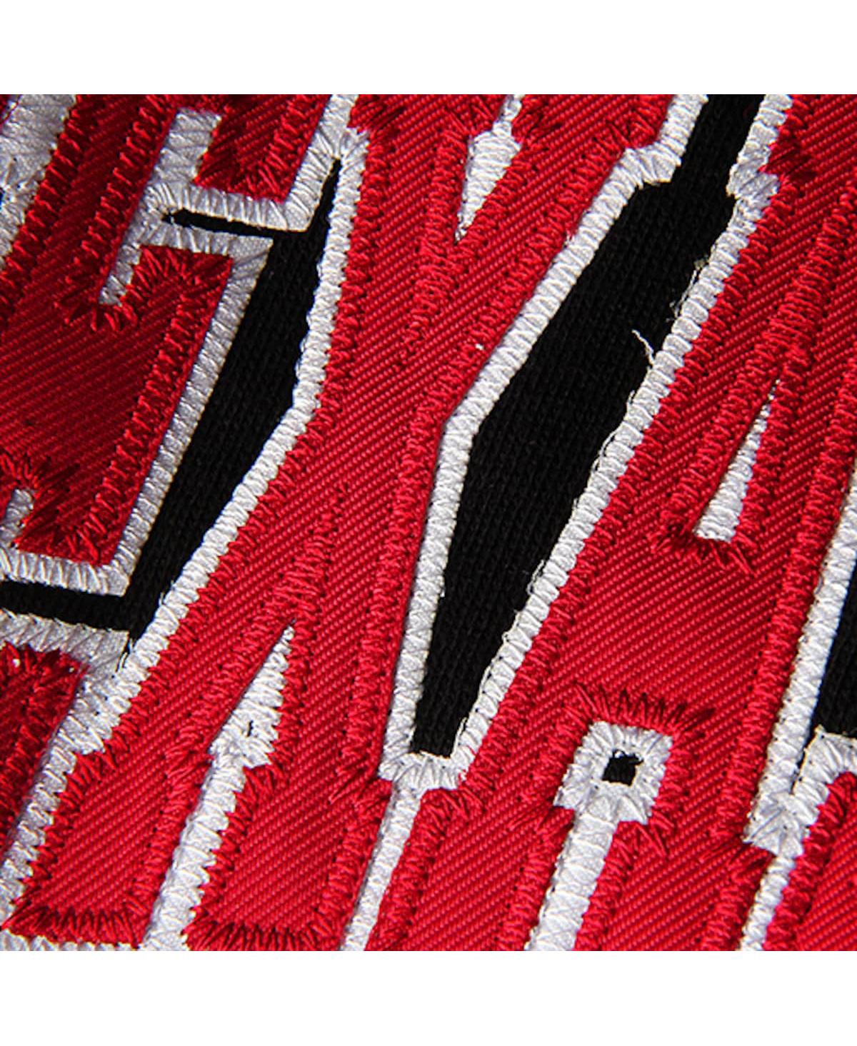 Women's Stadium AthleticTexas Tech Red Raiders Arched Name Full-Zip Hoodie - Black