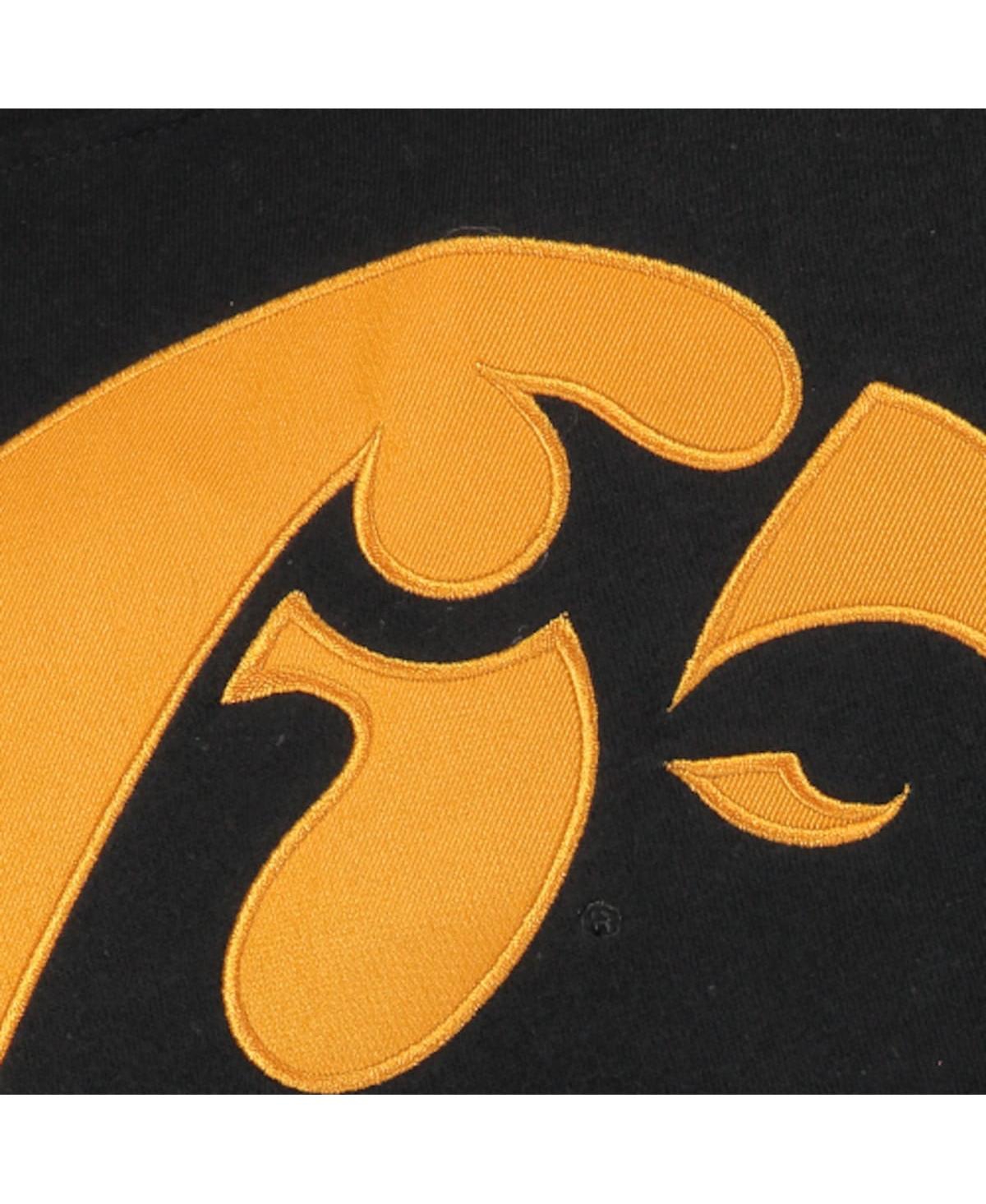 Big BoysIowa Hawkeyes Big Logo Pullover Hoodie - Black
