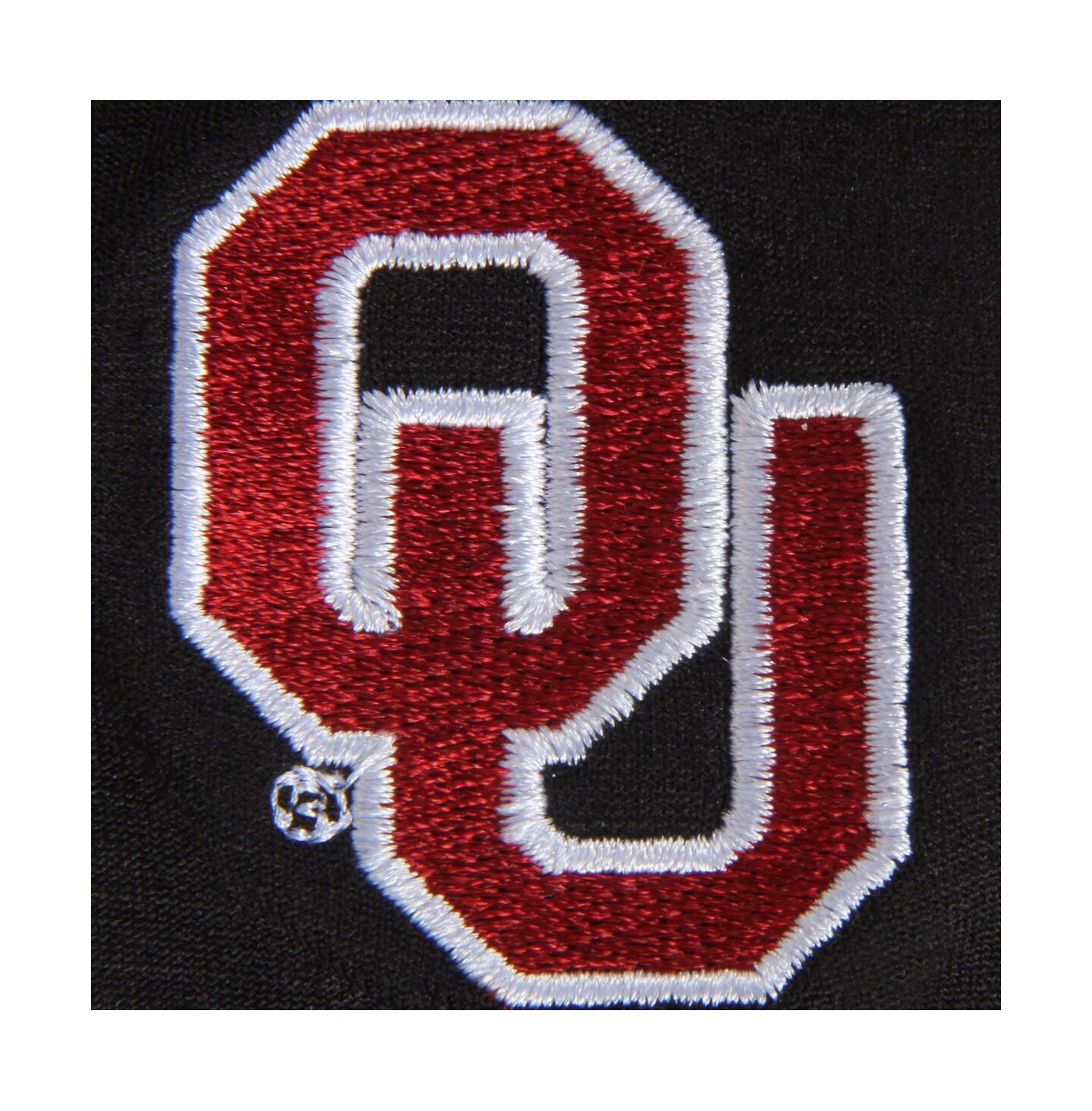 Женские леггинсы ZooZatz Black Oklahoma Sooners Fleece — фото 3