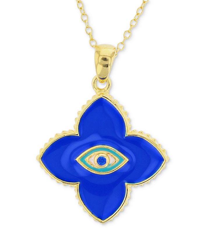 Evil eye deals necklace macy's