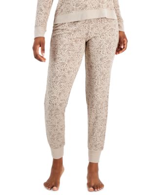 Alfani - Women's Printed Jogger Pajama Pants
