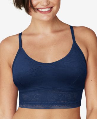 Maidenform Extra Sexy Velvet Longline Bra MFB109, A Macy's Exclusive -  Macy's