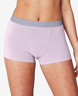 Maidenform Women's Naturally Soft Boxer Brief Underwear DMSSBB - Macy's
