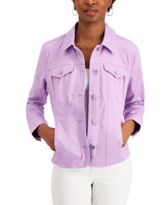 macys purple jacket