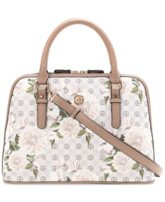 Giani Bernini Floral Dome Handbag - Macy's