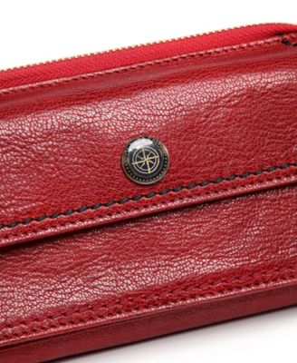 Northwood Mini Leather Crossbody Wallet
