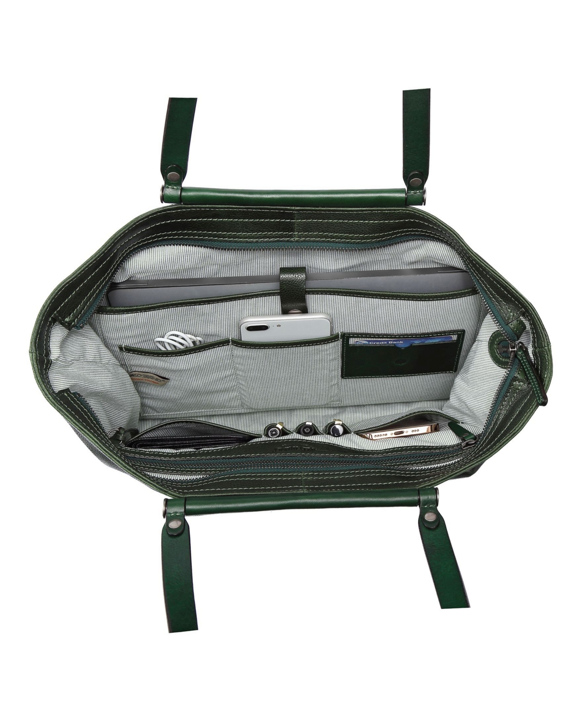 Old Trend Women's Genuine Leather Holly Leaf Tote Bag