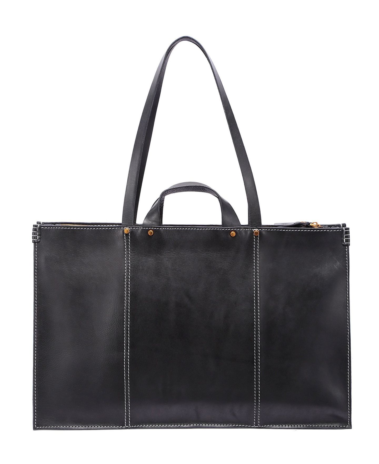 Женская сумка OLD TREND Sandstorm Extra-Large Leather, цвет: Чёрный — фото 1