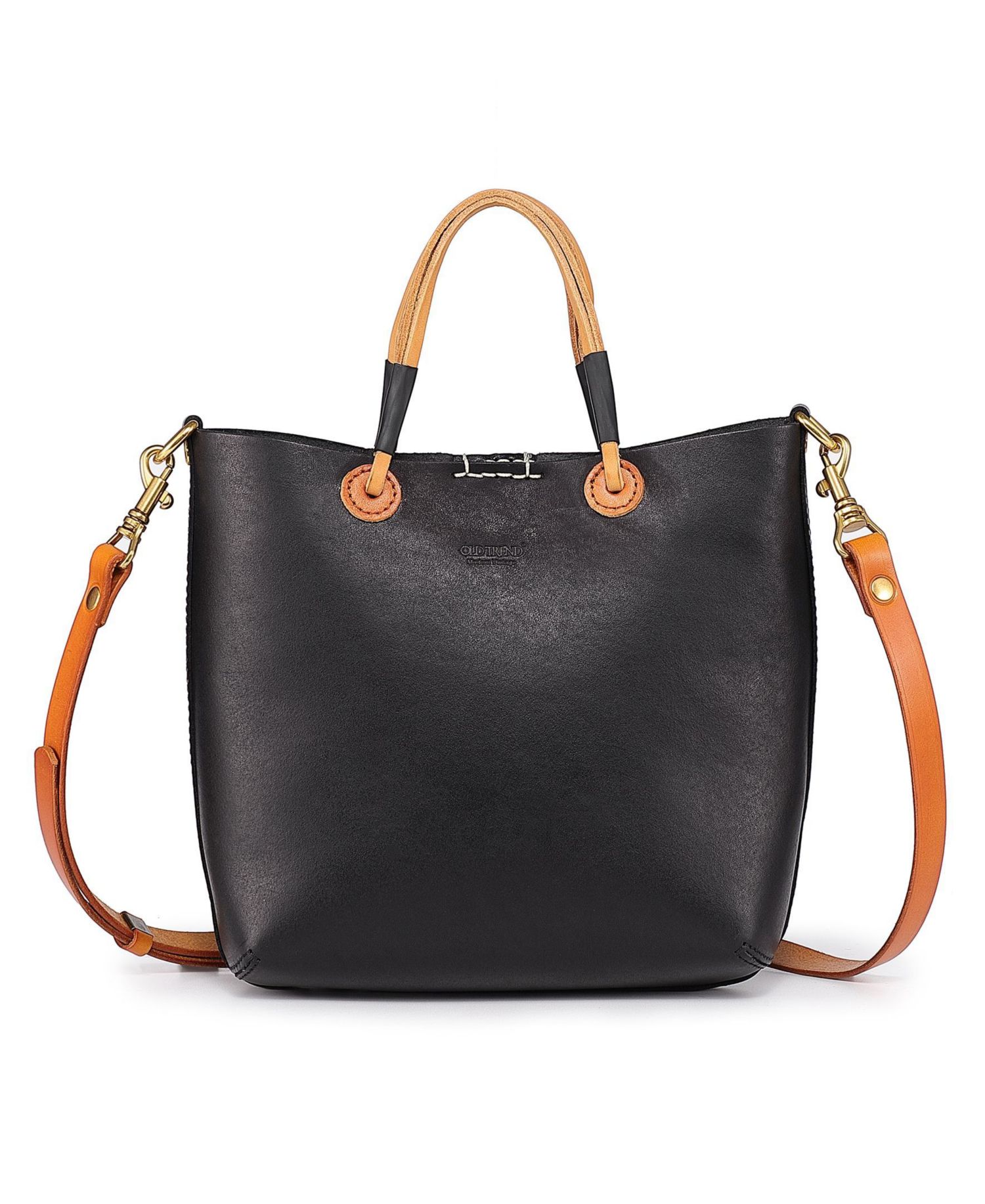 Women's Genuine Leather Outwest Mini Tote Bag