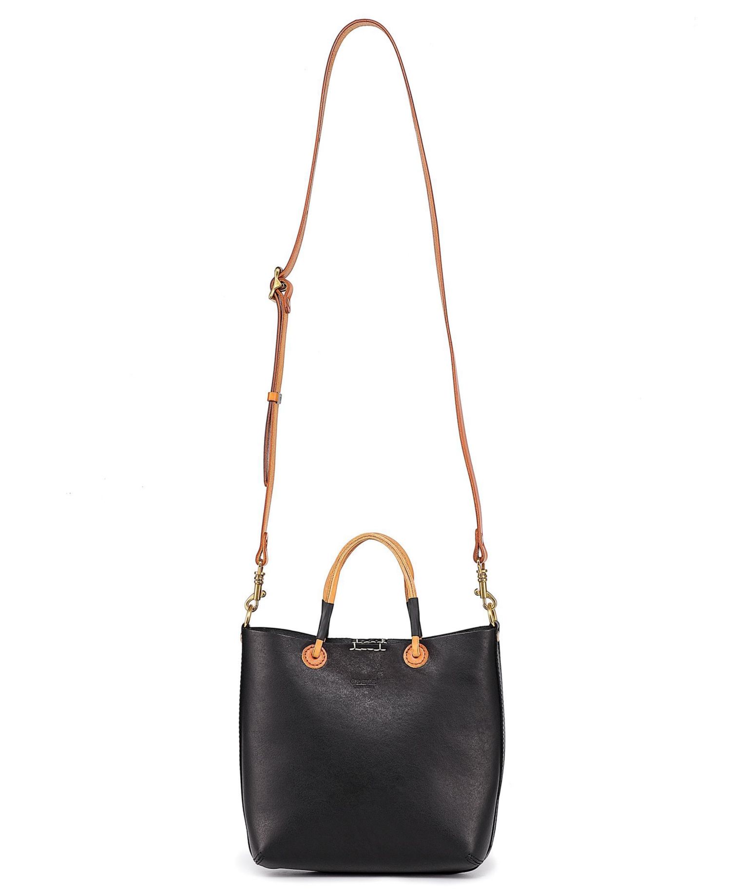 Women's Genuine Leather Outwest Mini Tote Bag