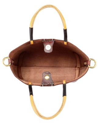 Women's Genuine Leather Outwest Mini Tote Bag