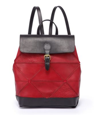 Women's Genuine Leather Prism Backpack