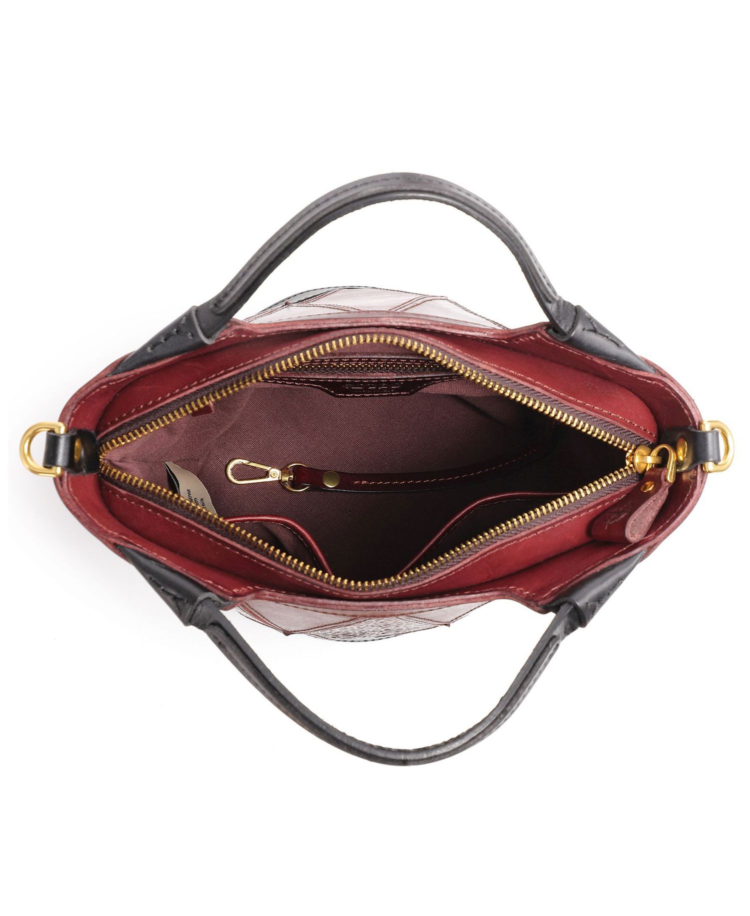 Primrose Mini Leather Crossbody Tote Bag