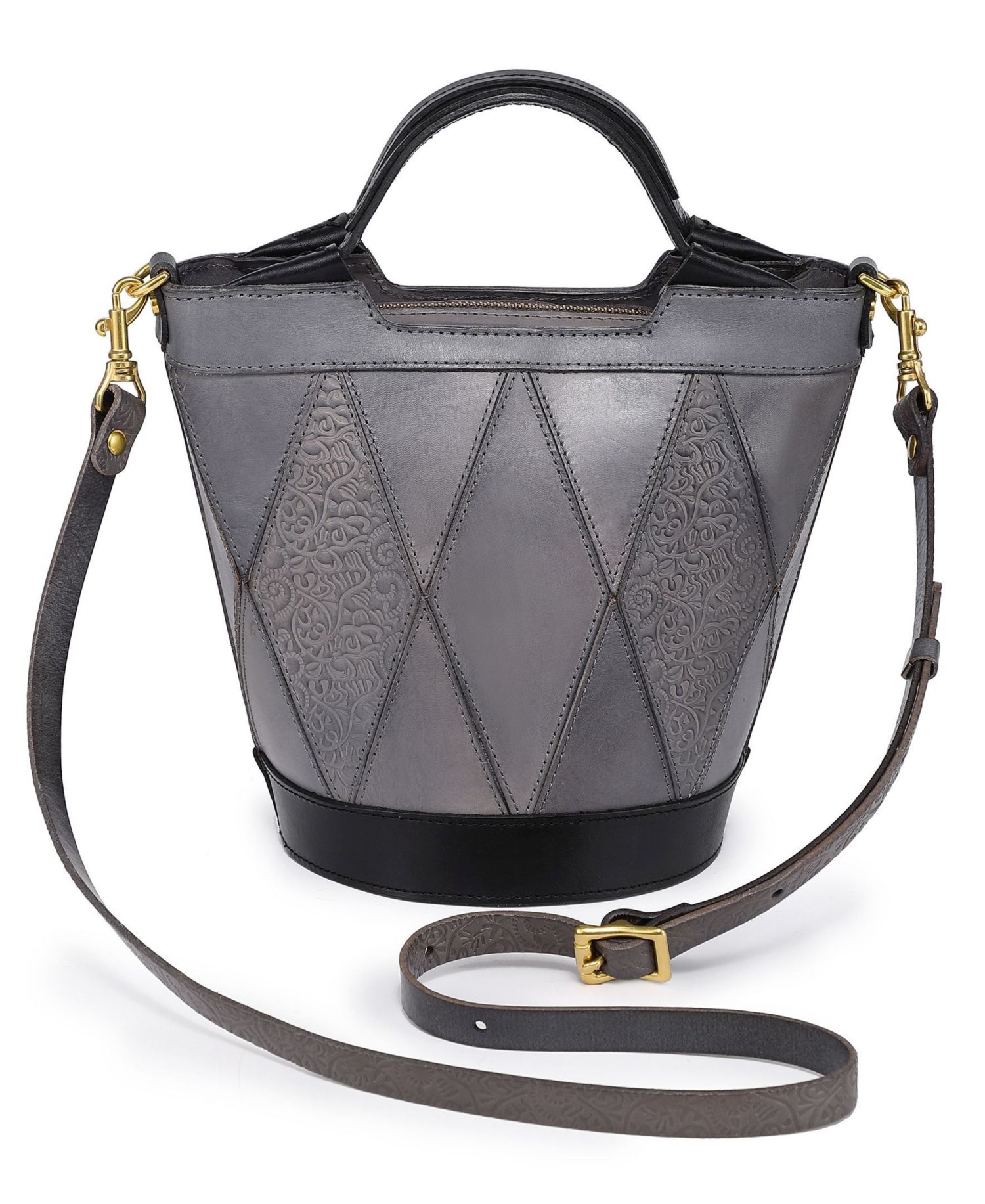 Primrose Mini Leather Crossbody Tote Bag
