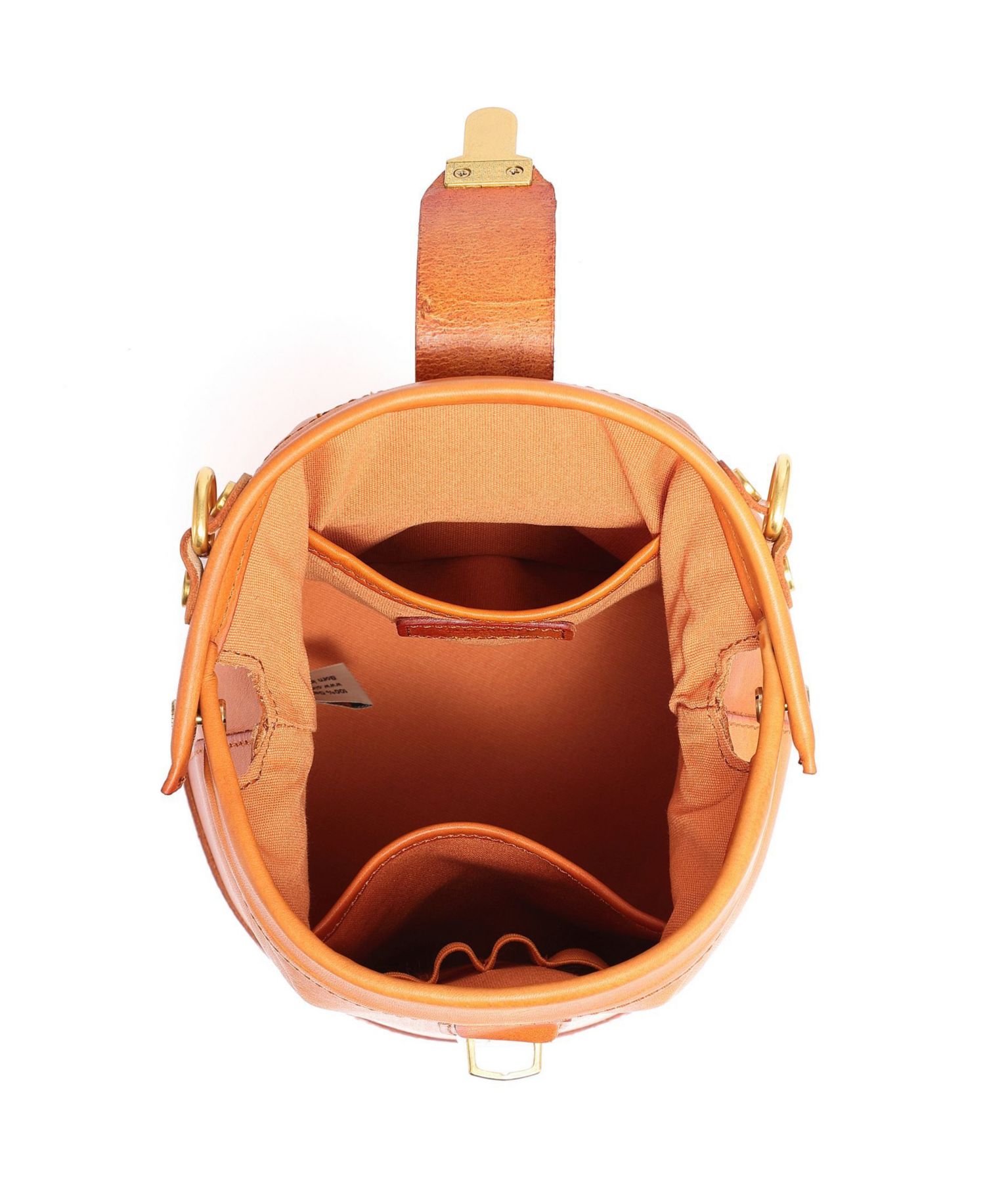 Doctor Mini Leather Bucket Crossbody Bag