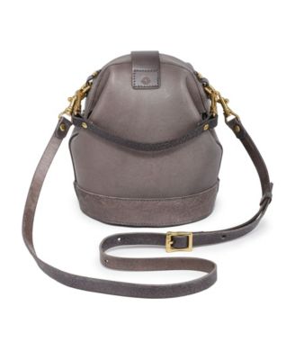 Doctor Mini Leather Bucket Crossbody Bag