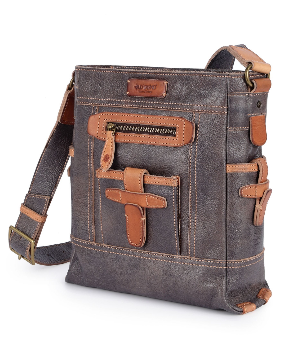 Old Trend Women's Genuine Leather Leeds Castle Crossbody Bag