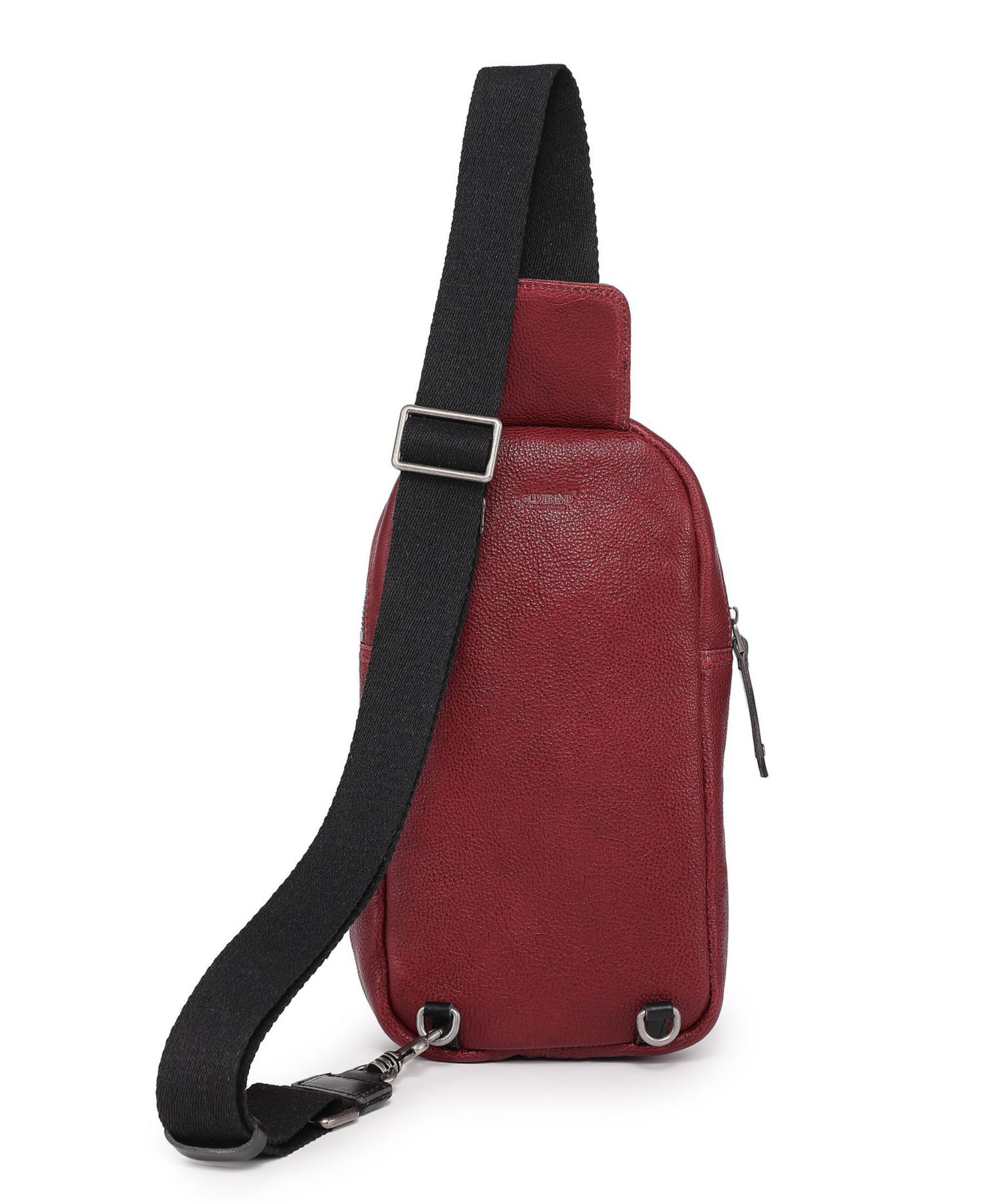Sun-Wing Leather Sling Bag