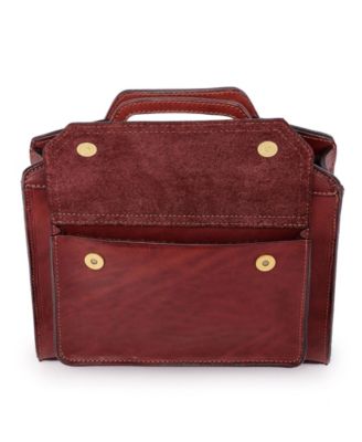 Women's Genuine Leather Basswood Mini Tote Bag