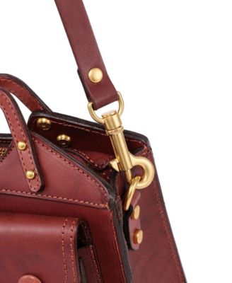 Women's Genuine Leather Basswood Mini Tote Bag