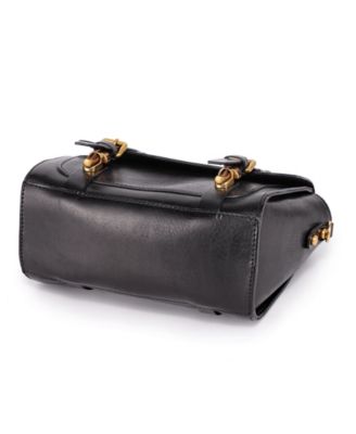 Women's Genuine Leather Focus Mini Satchel Bag