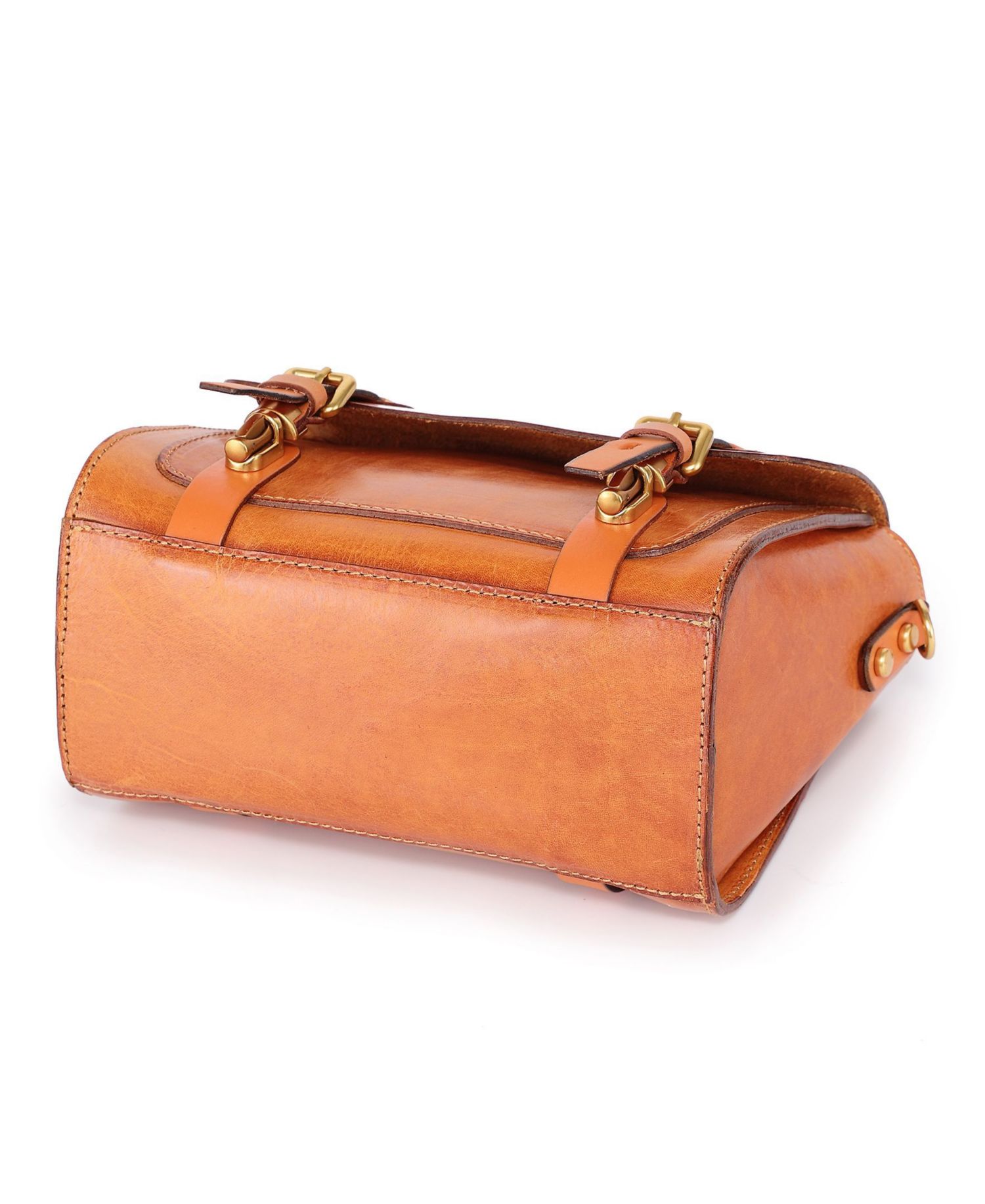 Ficus Mini Leather Satchel Bag