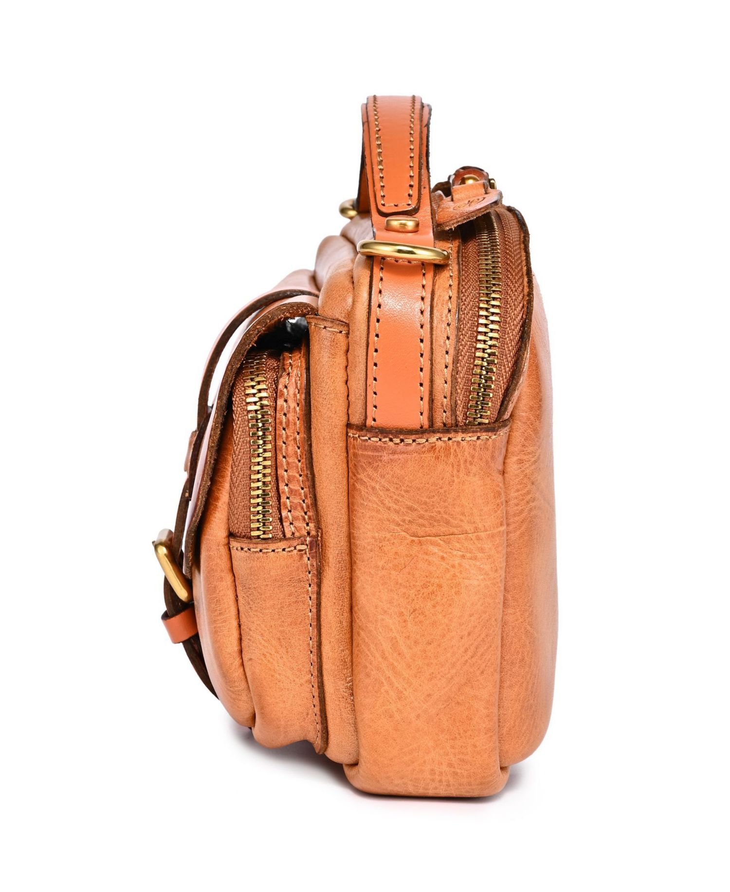 Women's Genuine Leather Focus Crossbody Bag