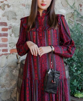 Women's Genuine Leather Bluebell Clutch