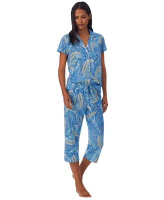 ralph lauren capri pajama set