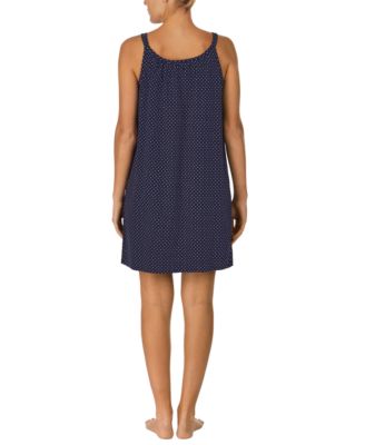 Lauren Ralph Lauren Cotton Knit Double-Strap Nightgown
