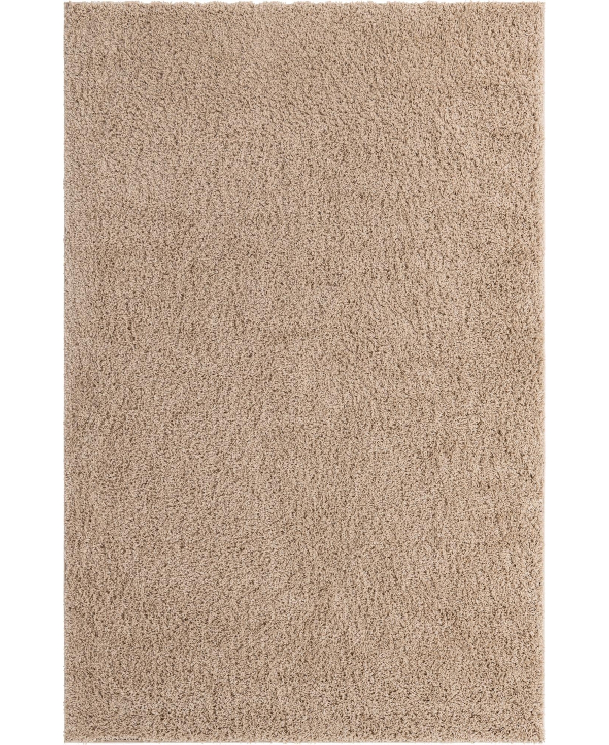 Bayshore Home Always Shag Solid 7' x 10' Area Rug - Taupe