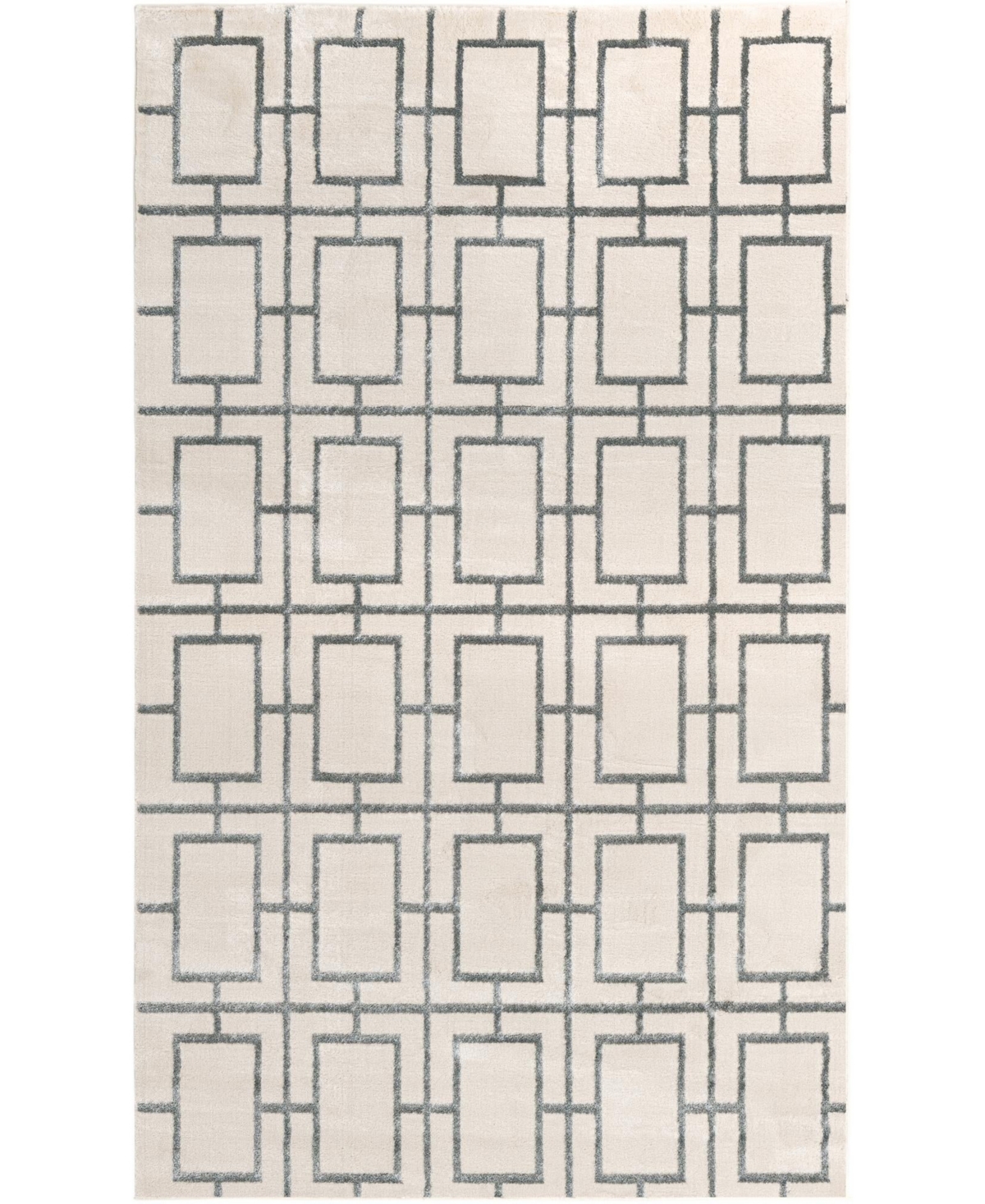 Marilyn Monroe Glam Mmg002 5' x 8' Area Rug - White Silver