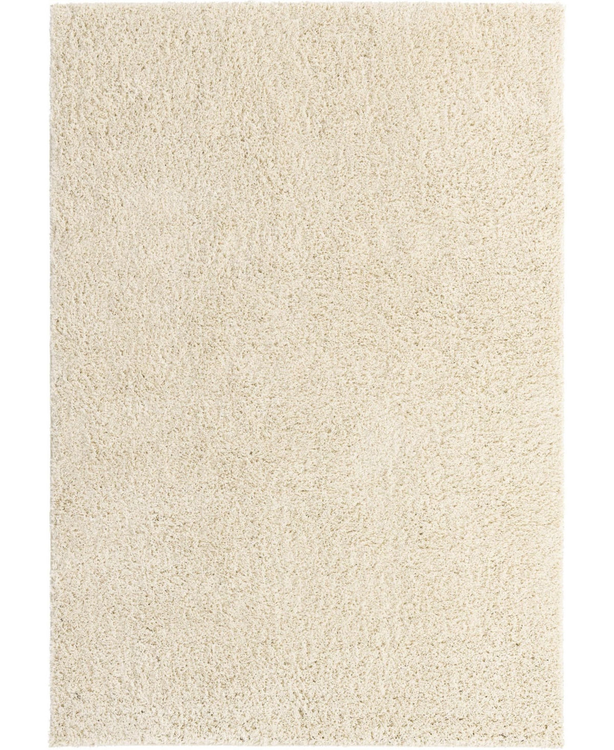 Bayshore Home Always Shag Solid 7' x 10' Area Rug - Ivory