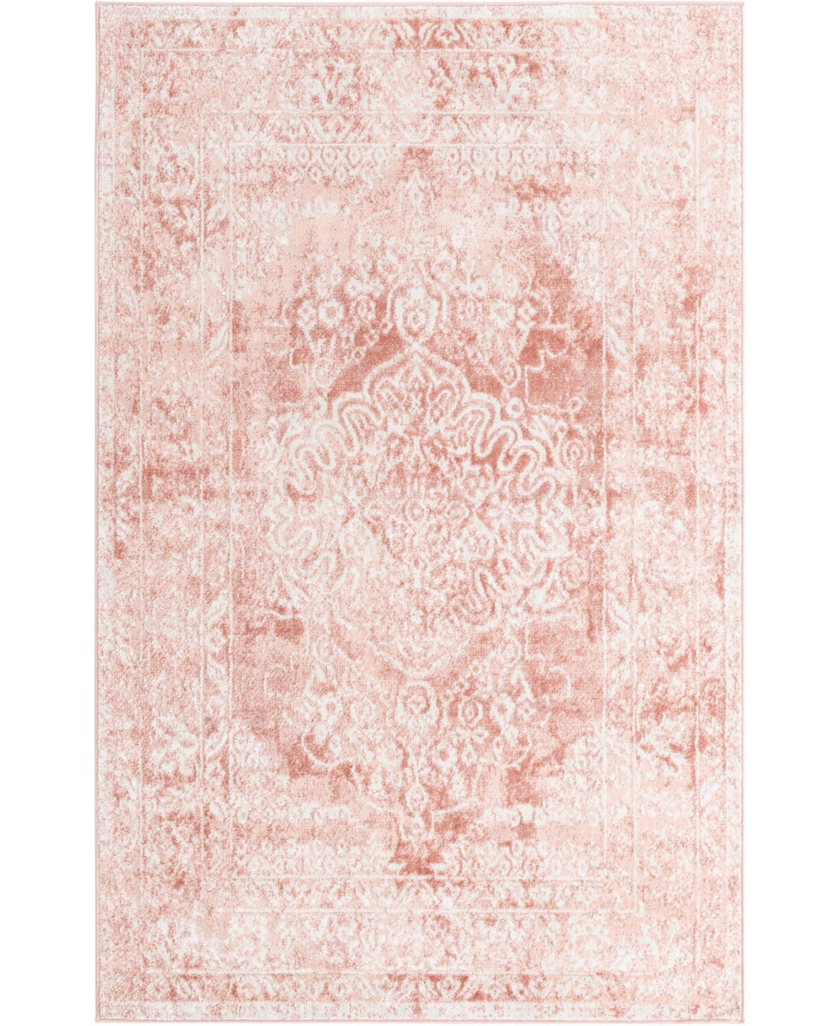 Bayshore Home Shire Bodleian 5' X 8' Area Rug In Pink