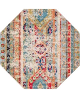 Bayshore Home BH Arcata II Yellowstone 6' x 6' Octagon Area Rug - Macy's