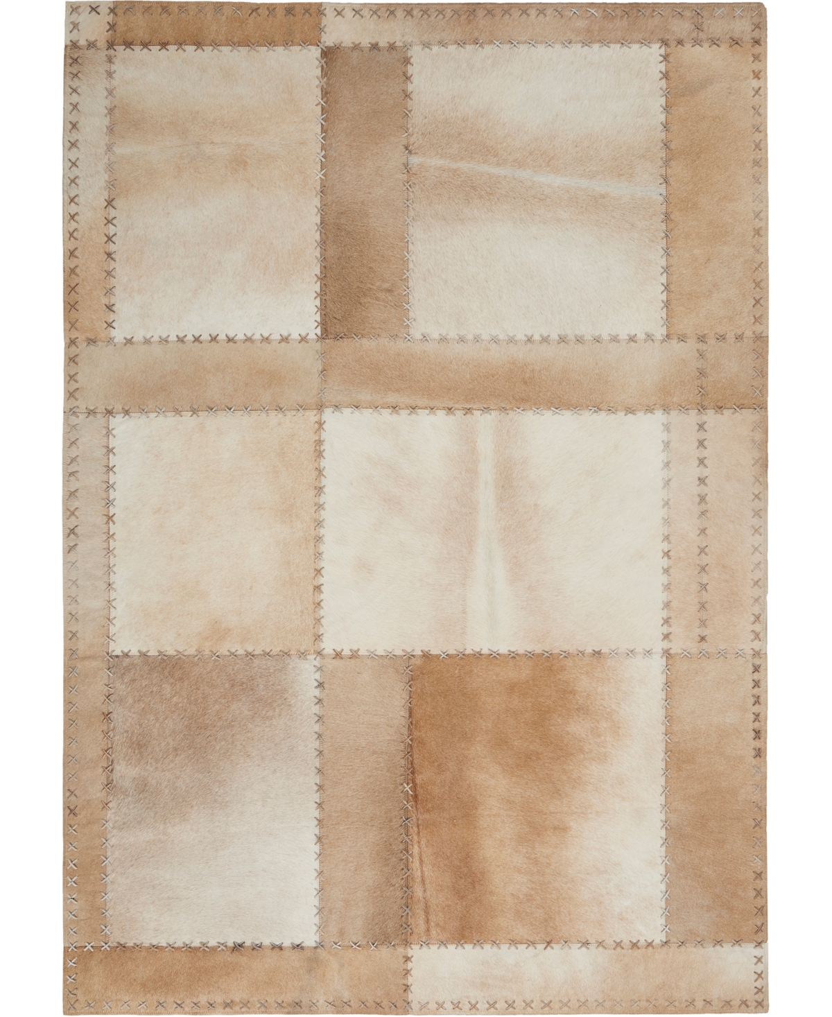 Calvin Klein CK960 Northwest CK960 5'3in x 7'5in Area Rug - Beige