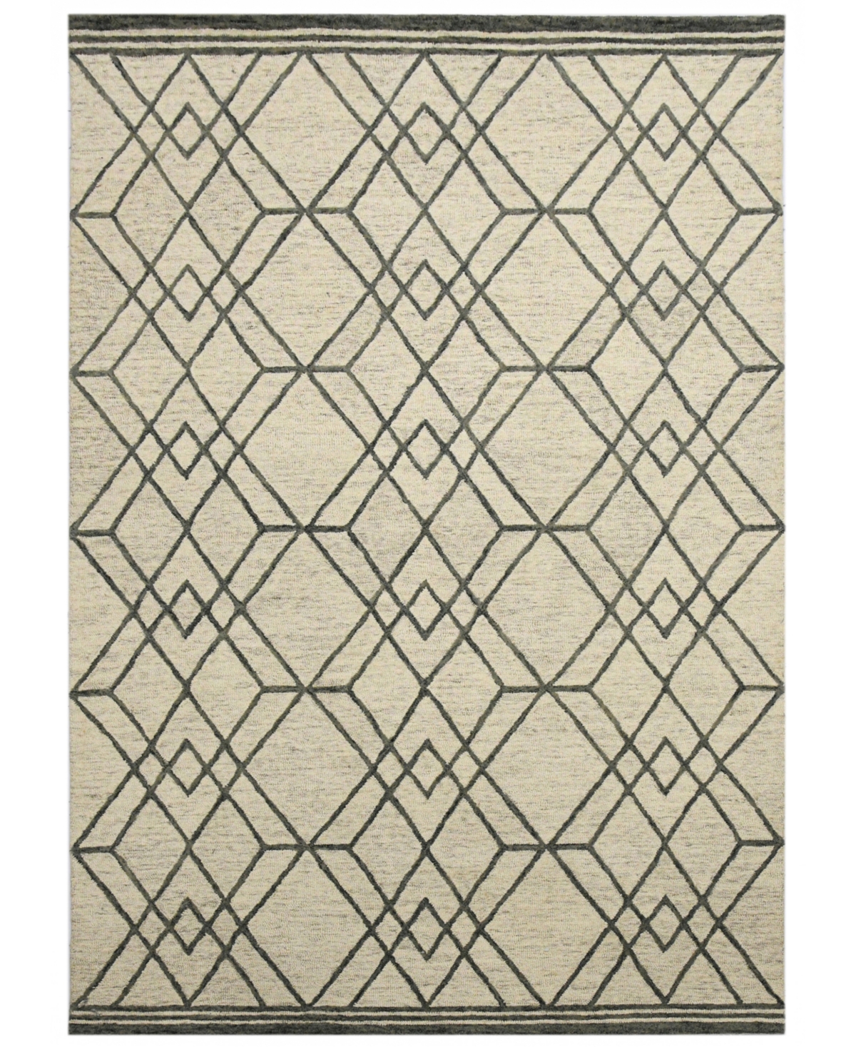 Amer Rugs Vista Duncan Area Rug, 8' X 10' In Ivory/cream
