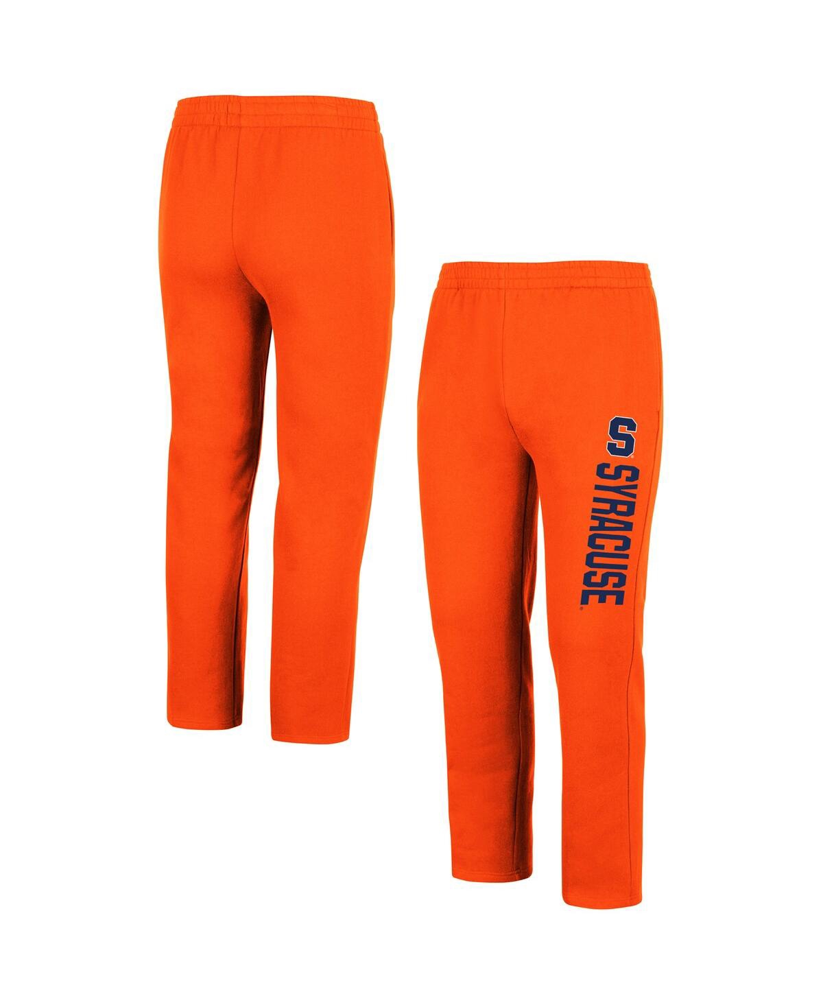 Men's Colosseum Orange Syracuse Orange Fleece Pants - Orange