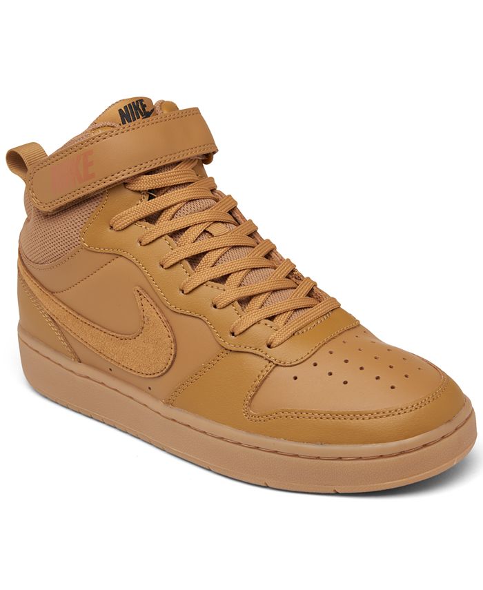 perfume mordedura Excelente Nike Big Boys Court Borough Mid 2 Casual Sneakers from Finish Line - Macy's