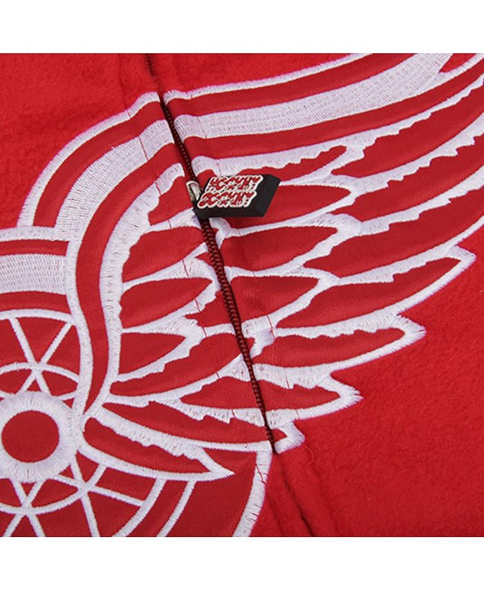 Hockey Sockey Men's Detroit Red Wings Red Hockey Jersey Pajamas Macy's