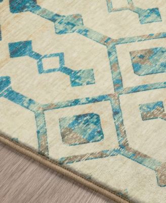 Brisbane Washable BR8 8' x 8' Round Area Rug