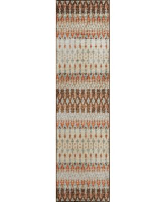 Brisbane Washable BR1 2'3" x 7'6" Runner Area Rug