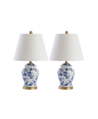 Penelope Chinoiserie Table Lamp, Set of 2