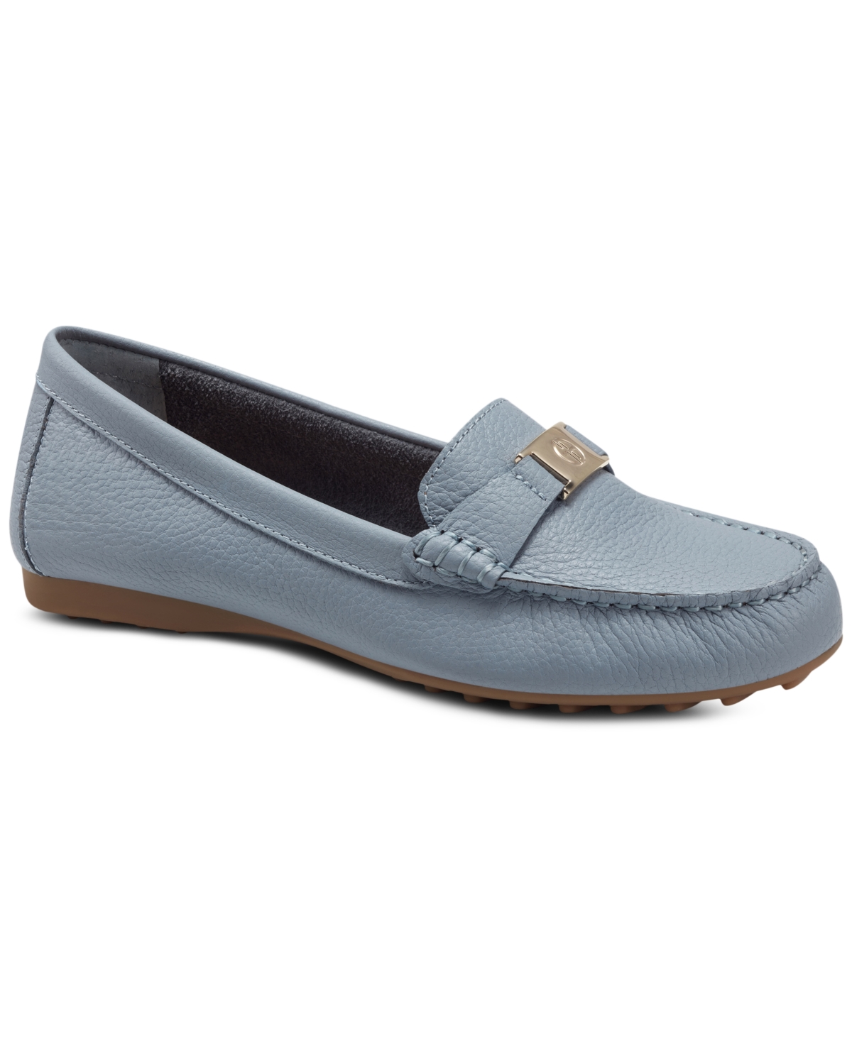 Giani Bernini Size 8 M Blue Loafer Shoes Leather Women Dailyn