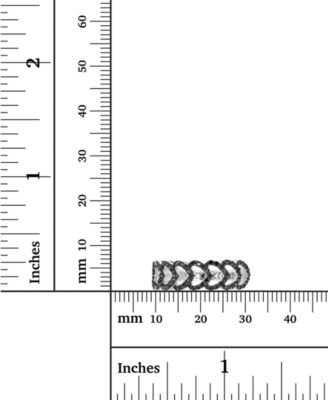 Black Spinel Multi-Heart Ring (5/8 ct. t.w.) in Sterling Silver & Black Rhodium-Plate