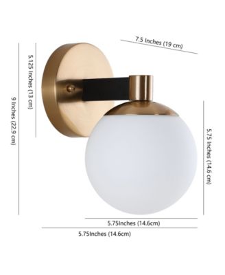 Modernist Globe1-Light Modern Contemporary LED Vanity