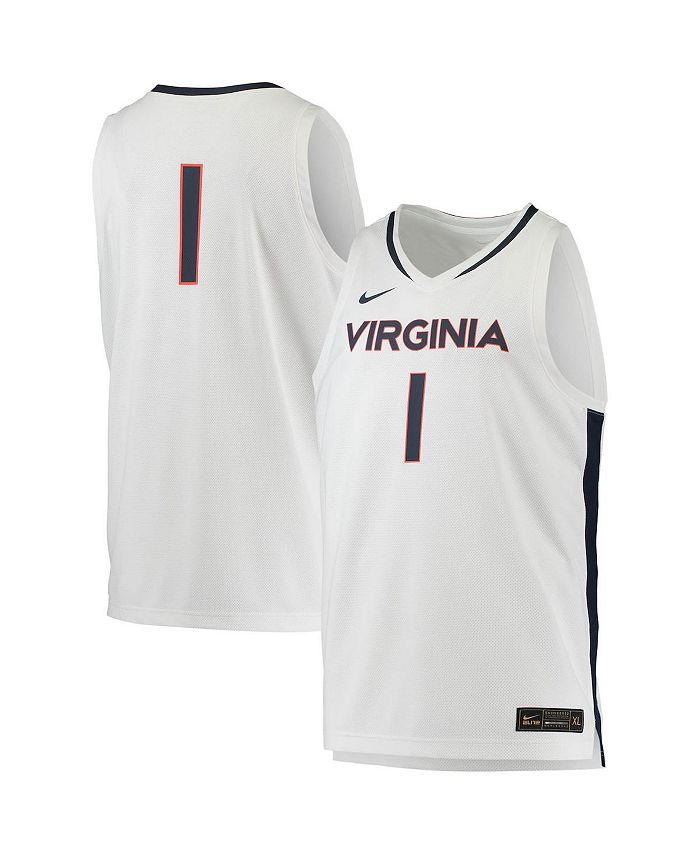 Virginia Cavaliers Nike Team Basketball Icon T-Shirt - Heathered White